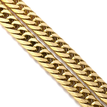 喜平 KIHEI K18 18金 63cm 297g 6面 ダブル Ｗ イエローゴールド K18YG ネックレス 特大 造幣局検定マーク ※ショッピングローン対応していません