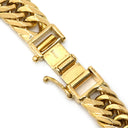 喜平 KIHEI K18 18金 20.4cm 49.3g 8面 トリプル イエローゴールド K18YG ブレスレット 大 造幣局検定マーク ショッピングローン対応していません