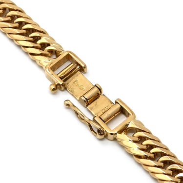 喜平 KIHEI K18 18金 18.7cm 19.8g 8面 トリプル イエローゴールド K18YG ブレスレット 造幣局検定マーク ショッピングローン対応していません