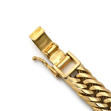 喜平 KIHEI K18 18金 19.5cm 50.1g 12面 トリプル イエローゴールド K18YG ブレスレット 大 造幣局検定マーク ショッピングローン対応していません