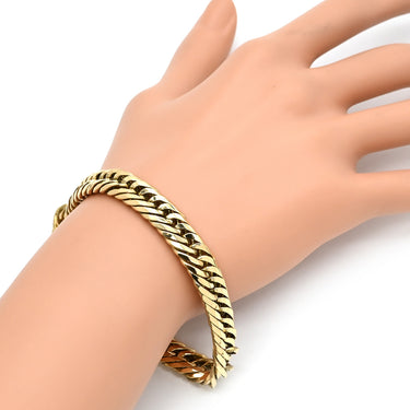 喜平 KIHEI K18 18金 19.5cm 50.1g 12面 トリプル イエローゴールド K18YG ブレスレット 大 造幣局検定マーク ショッピングローン対応していません