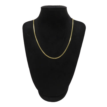 喜平 KIHEI K18 18金 55cm 14.6g 12面 トリプル イエローゴールド K18YG ネックレス 造幣局検定マーク ※ショッピングローン対応していません