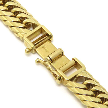 喜平 KIHEI K18 18金 18.5cm 30.5g 16面 トリプル イエローゴールド K18YG ブレスレット 造幣局検定マーク ショッピングローン対応していません