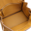 エルメス HERMES バーキン25 ナチュラルサブレ トゴ ハンドバッグ シルバー金具 茶