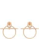 エルメス HERMES エシャペ PM H105117B 00 ピンクゴールド K18PG ピアス ピンクゴールド 両耳用