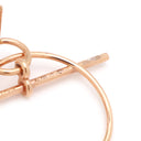 エルメス HERMES エシャペ PM H105117B 00 ピンクゴールド K18PG ピアス ピンクゴールド 両耳用