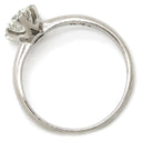 ノンブランド NON BRAND ダイヤ 立爪リング プラチナシルバー Pt850 ダイヤモンド リング 指輪 1P 10.5号