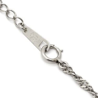 ノンブランド NON BRAND サファイア ダイヤモンド プラチナシルバー Pt900 Pt850 サファイア ダイヤモンド ネックレス Pt850 Pt900 ドロップ ペンダント