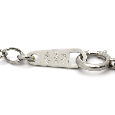 ノンブランド NON BRAND サファイア ダイヤモンド プラチナシルバー Pt900 Pt850 サファイア ダイヤモンド ネックレス Pt850 Pt900 ドロップ ペンダント