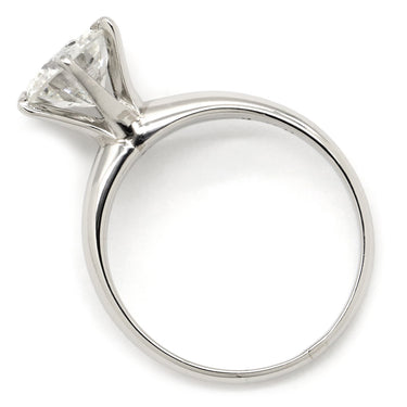 ノンブランド NON BRAND ダイヤ 立爪リング プラチナシルバー Pt ダイヤモンド リング 指輪 1P PM 12.5号