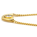 ノンブランド NON BRAND ダイヤペンダント イエローゴールド K18YG ダイヤモンド ネックレス 750 18K