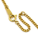 ノンブランド NON BRAND ダイヤペンダント イエローゴールド K18YG ダイヤモンド ネックレス 750 18K