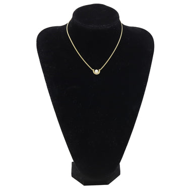 ノンブランド NON BRAND ダイヤペンダント イエローゴールド K18YG ダイヤモンド ネックレス 750 18K