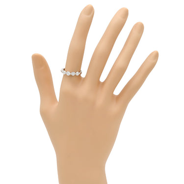 ノンブランド NON BRAND ダイヤリング プラチナシルバー Pt900 ダイヤモンド リング 指輪 一文字 5P 11号