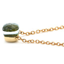 ポメラート Pomellato ピンクゴールド×ブルー K18PG ネックレス ブルートパーズ Au750 18K 18金 スクエアモチーフ