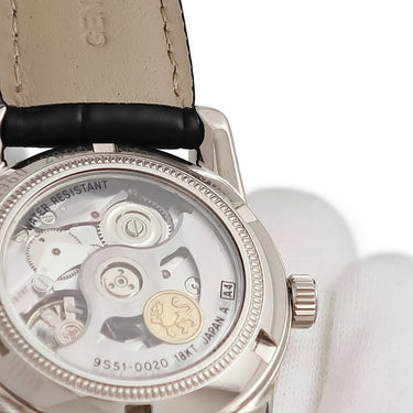 腕時計 グランドセイコー Grand Seiko GS40周年記念モデル SBGR007 9S51-0020 自動巻き メンズ K18WG無垢 シルバー バー 限定