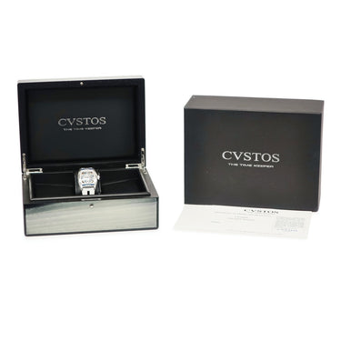 腕時計 クストス CVSTOS チャレンジ シーライナー CVT-SEA-ST 自動巻き メンズ スケルトン デイト トノー トノウ ヨット