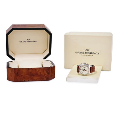 腕時計 ジラールペルゴ GIRARD PERREGAUX ヴィンテージ 1960 クロノグラフ 25980.0.11.8158 自動巻き メンズ アイボリー スモールセコンド