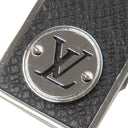 ルイヴィトン LOUIS VUITTON パンス ア ビエ ネオ LV クラブ M63069 ブラックxシルバー タイガ メタル マネークリップ シルバー金具 黒 クリップ