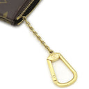 ルイヴィトン LOUIS VUITTON ポシェット クレ M62650 モノグラム モノグラムキャンバス コインケース ゴールド金具 キーチェーン付き 茶