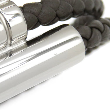 エルメス HERMES トゥルニ トレッセ H068406FP6H ヴェール・ヴェロネーズ メタル レザー ブレスレット 小物 アクセサリー レザーブレスレット グレージュ