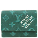 ルイヴィトン LOUIS VUITTON ヴィクター ウォレット M62360 グリーン モノグラムヘリテージキャンバス 三つ折り財布 シルバー金具 緑 コンパクト財布 2025SS