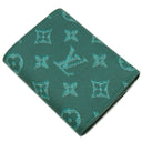 ルイヴィトン LOUIS VUITTON ヴィクター ウォレット M62360 グリーン モノグラムヘリテージキャンバス 三つ折り財布 シルバー金具 緑 コンパクト財布 2025SS