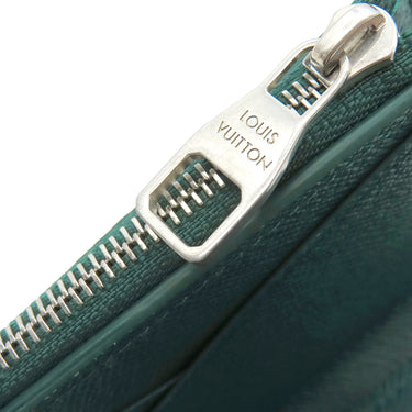 ルイヴィトン LOUIS VUITTON ヴィクター ウォレット M62360 グリーン モノグラムヘリテージキャンバス 三つ折り財布 シルバー金具 緑 コンパクト財布 2025SS