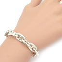 エルメス HERMES シェーヌダンクル MM シルバー シルバー925 ブレスレット 14コマ スターリングシルバー SV925 Ag925