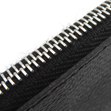 ルイヴィトン LOUIS VUITTON ポシェット クレ N60155 ダミエグラフィット ダミエグラフィットキャンバス コインケース シルバー金具 黒 キーチェーン付き