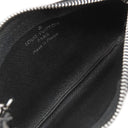 ルイヴィトン LOUIS VUITTON ポシェット クレ N60155 ダミエグラフィット ダミエグラフィットキャンバス コインケース シルバー金具 黒 キーチェーン付き