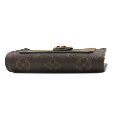 ルイヴィトン LOUIS VUITTON ポルトフォイユ ジュリエット M69432 モノグラム モノグラムキャンバス モノグラムジャイアントリバースキャンバス 二つ折り財布 ゴールド金具 茶 LVサークル