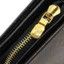 ルイヴィトン LOUIS VUITTON ポルトフォイユ ジュリエット M69432 モノグラム モノグラムキャンバス モノグラムジャイアントリバースキャンバス 二つ折り財布 ゴールド金具 茶 LVサークル