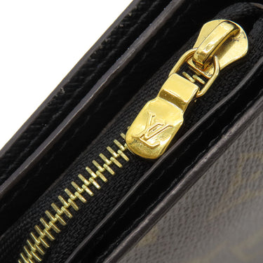 ルイヴィトン LOUIS VUITTON ポルトフォイユ ジュリエット M69432 モノグラム モノグラムキャンバス モノグラムジャイアントリバースキャンバス 二つ折り財布 ゴールド金具 茶 LVサークル