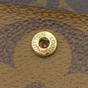 ルイヴィトン LOUIS VUITTON ポルトフォイユ ジュリエット M69432 モノグラム モノグラムキャンバス モノグラムジャイアントリバースキャンバス 二つ折り財布 ゴールド金具 茶 LVサークル