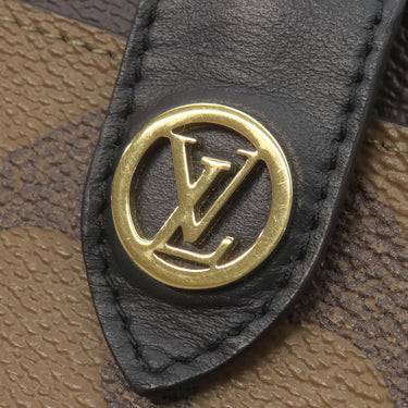 ルイヴィトン LOUIS VUITTON ポルトフォイユ ジュリエット M69432 モノグラム モノグラムキャンバス モノグラムリバースキャンバス 二つ折り財布 ゴールド金具 茶 LVサークル