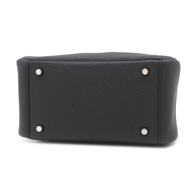 エルメス HERMES リンディ 2 ミニ 20 ブラック トリヨンクレマンス ショルダーバッグ シルバー金具 新品 未使用 黒