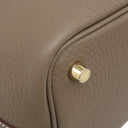 エルメス HERMES ピコタンロックPM エトゥープ トリヨンクレマンス ハンドバッグ ゴールド金具 新品 未使用 グレージュ