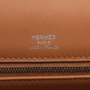 エルメス HERMES ケリー28 外縫い フォーブ×エクリュ トワルアッシュ スイフト 2WAYバッグ シルバー金具 茶