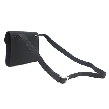 エルメス HERMES サックアデペッシュ 21 ブラック トゴ ショルダーバッグ シルバー金具 新品 未使用 黒