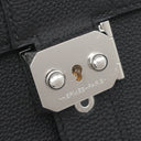 エルメス HERMES サックアデペッシュ 21 ブラック トゴ ショルダーバッグ シルバー金具 新品 未使用 黒
