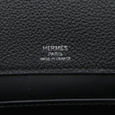エルメス HERMES サックアデペッシュ 21 ブラック トゴ ショルダーバッグ シルバー金具 新品 未使用 黒