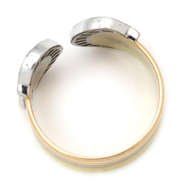 カルティエ Cartier 2C ドゥーブル LM CR47732100 3カラー K18YG K18WG K18PG ダイヤモンド #50(JP10) リング 指輪 750 ダイヤモンド 10号