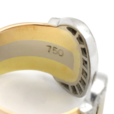カルティエ Cartier 2C ドゥーブル LM CR47732100 3カラー K18YG K18WG K18PG ダイヤモンド #50(JP10) リング 指輪 750 ダイヤモンド 10号