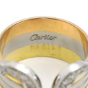 カルティエ Cartier 2C ドゥーブル LM CR47732100 3カラー K18YG K18WG K18PG ダイヤモンド #50(JP10) リング 指輪 750 ダイヤモンド 10号