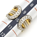 カルティエ Cartier 2C ドゥーブル LM CR47732100 3カラー K18YG K18WG K18PG ダイヤモンド #50(JP10) リング 指輪 750 ダイヤモンド 10号