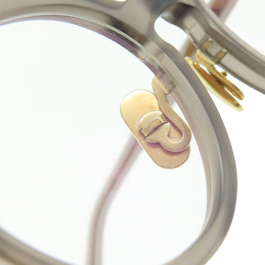 Oliver Goldsmith Re:PELOTA 48□21 マットグレー プラスチック メガネ ゴールド金具 ボストン OG×OLIVERGOLDSMITH
