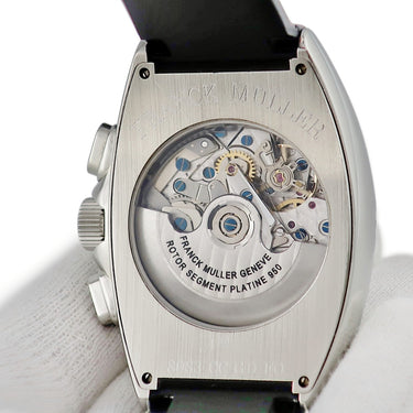 腕時計 フランクミュラー FRANCK MULLER トノウカーベックス クロノグラフ ビッグデイト 8083CCGDFO 自動巻き メンズ ギョウシェ ブラック