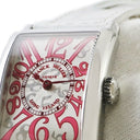 腕時計 フランクミュラー FRANCK MULLER ロングアイランド 902QZJ クオーツ レディース ピンク ビザン数字 ギヨシェ 日本限定