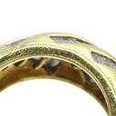 ノンブランド NON BRAND ダイヤリング イエローゴールド K18YG ダイヤモンド リング 指輪 テーパー 13.5号